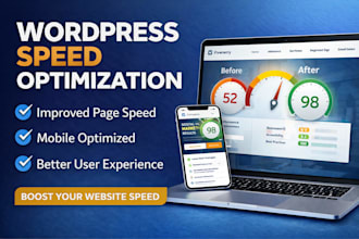 wordpress speed optimization increases website page speed fast