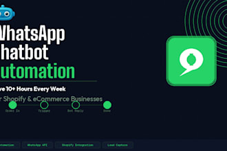 build a whatsapp chatbot automation for your ecommerce business