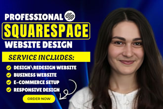 build squarespace website design, redesign squarespace website development