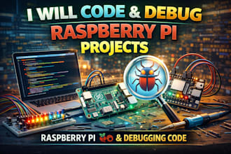 code, debug, and fix your raspberry pi project