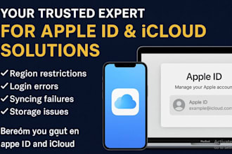 fix your apple id and icloud issues fast and securely