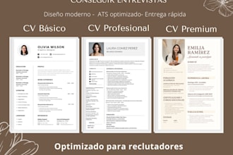 design or improve your CV in canva professionally