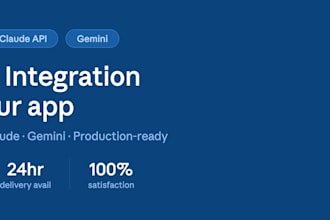 integrate openai, claude, or gemini API into your website or app