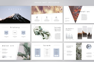 design professional pitch deck, powerpoint presentation, google slides design