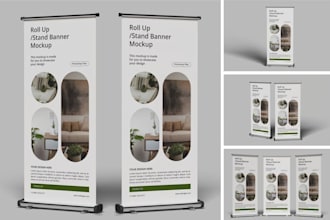design roll up banner, website banner retractable event banner, pull banner
