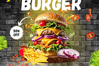 design food and restaurant flyers