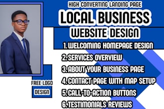 local business website small business website service business website