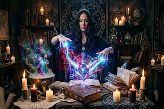 cast a master level custom spell with undeniable energy