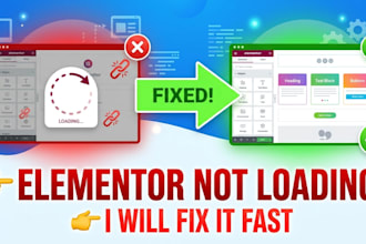 fix elementor not loading or stuck issues fast