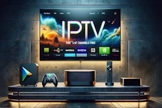 build iptv app, streaming app for android, ios, smart tv with admin panel