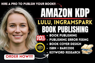 publish book on amazon KDP, ingramspark, and KDP paperback expert