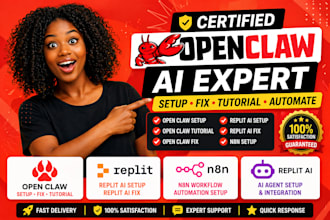 setup open claw open claw tutorial open claw fix replit ai replit fix n8n setup