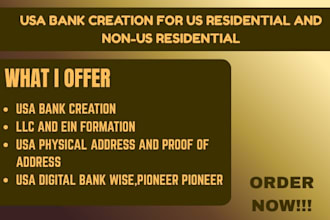 do usa bank creation mercury wise llc physical address proof of address