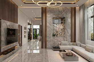 redesign 3d modern luxury apartment,dining setting, cgi bedroom, interior layout