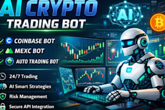 create a profitable crypto future, spot trading bot for you on binance mexc
