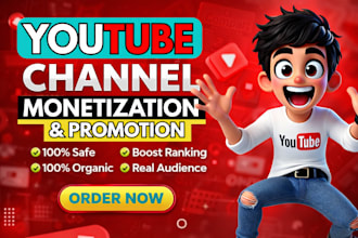 do youtube channel promotion video marketing USA channel growth for monetization