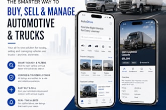develop an automotive mobile app for cars and trucks services and diagnostics