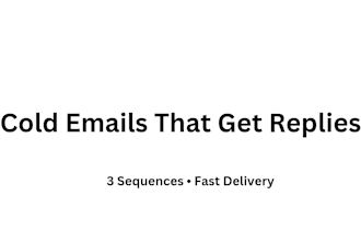 write cold email sequences that get replies for your business