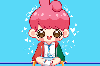 draw a cute chibi avatar for you