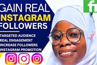 promote, manage, grow instagram promotion and organic instagram growth marketing