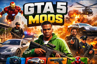 install mods and fix crashes and bugs in your gta 5