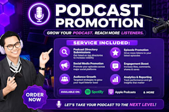 market your podcast for real listeners