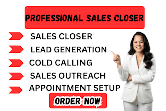 sales closer, sales representative, high ticket sales close