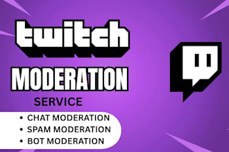 moderate your twitch stream and grow your audience fast
