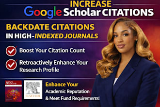 increase google scholar citation and backdate citation in high indexed journals