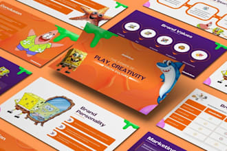 design prestige powerpoint pitch deck and presentation