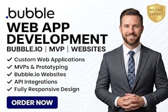 bubble web app development, bubble io web app, bubble website web app bubble mvp