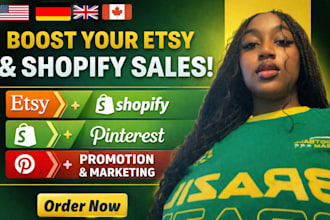do etsy shopify promotion etsy pinterest promotion marketing to boost sales