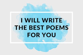 write the best poems