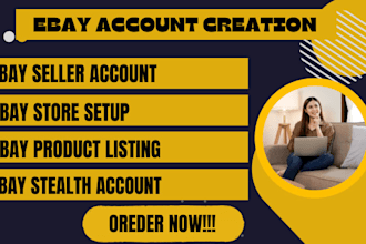 do ebay account creation ebay shop setup fully ebay store listing ebay store seo