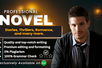 ghostwrite, edit or format a powerful novel, stories, memoir
