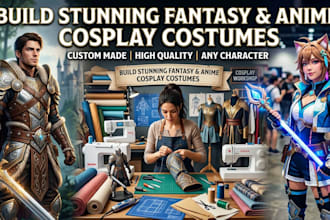 build stunning fantasy and anime cosplay costumes