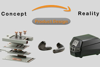 design 3d model product sketch renders in solidworks