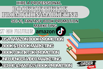 create viral booktok videos to promote your book on tiktok