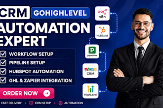 gohighlevel expert hubspot expert highlevel expert zoho creator ghl automation