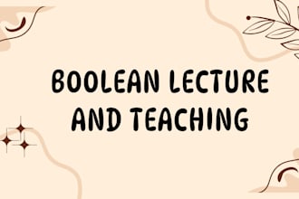 teach and lecture you boolean 3d modeling for hard surface