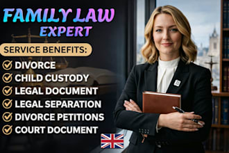 fix custody divorce restraining order or family court paperwork document fast