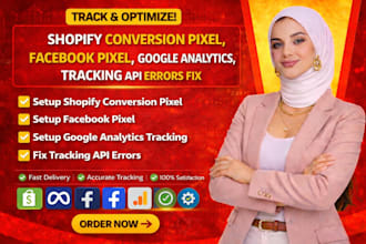 shopify conversion pixel, facebook meta pixel, google analytics, errors fixing