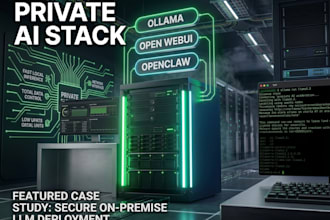 setup a secure, self hosted local llm and private ai on your vps