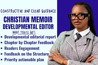 developmental edit memoir, christian book, copy edit christian book proofread
