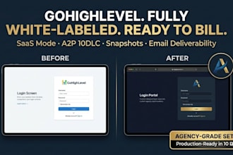 set up your gohighlevel saas mode and white label agency platform
