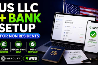 create usa bank, physical and proof of address for non resident