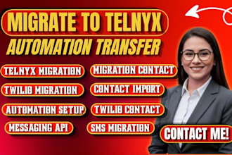migrate to telnyx from twilio contact import automation transfer