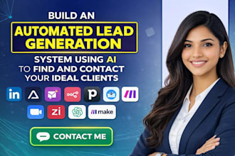build an automated lead generation system using ai to find and contact your idea