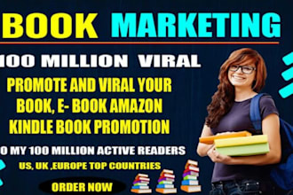 do viral book promotion bookrank ebook marketing tiktok booktok video amazon kdp