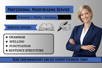 proofread your book for amazon KDP and self publishing